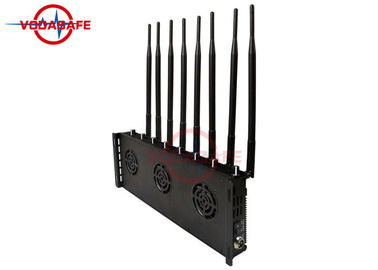 Custom Frequency Network Signal Jammer 24 / 7 Hours Working Bluetooth 2.4G 2400 - 2500MHz