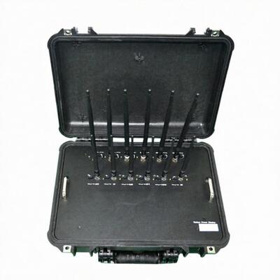 Купить 10-80m VHF UHF 86 диапазонов Jammer 12 сигнала ватта портативный для 2 3 4G online manufacture