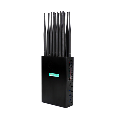 5G 4G 3G GPS WiFi Cell Phone Signal Jammer 14 Watts High Output Power