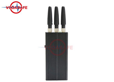 3 Frequencies Cell Phone Disruptor Jammer , Wifi Jamming Device 27dBm Each Band