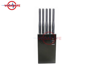 Easy Carrying Portable Signal Jammer 5 Antennas 2 - 20m Shielding Radius