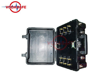 6 Frequencies Anti Drone Jammers , Drone Communication Jammer Easy Transportation
