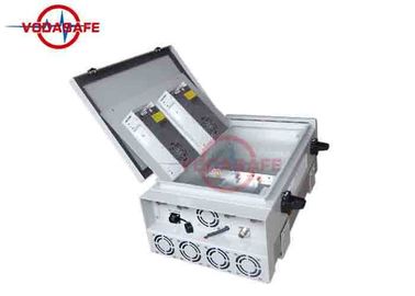 Silver Color Cell Phone Jamming Device Fixed Six Frequencies Options For Jail