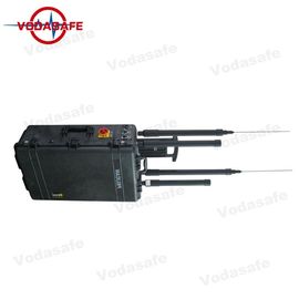 Pelican Case Mobile Phone Blocker Jammer 43dBm For UAV Drone Signal Blocking