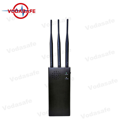 315 / 433 / 868MHz Remote Control Signal Jammer Omni Directional 100 Meters Cover Radius