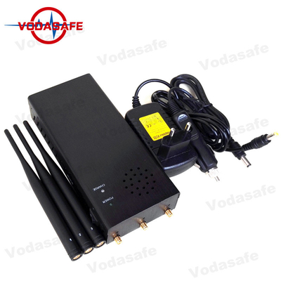 315 / 433 / 868MHz Remote Control Signal Jammer Omni Directional 100 Meters Cover Radius
